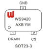 降压型LED驱动，非隔离低功率因素WS9420