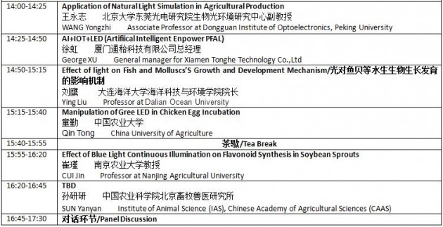 SSLCHINA2017：全天聚焦国际生物农业光照技术新进展