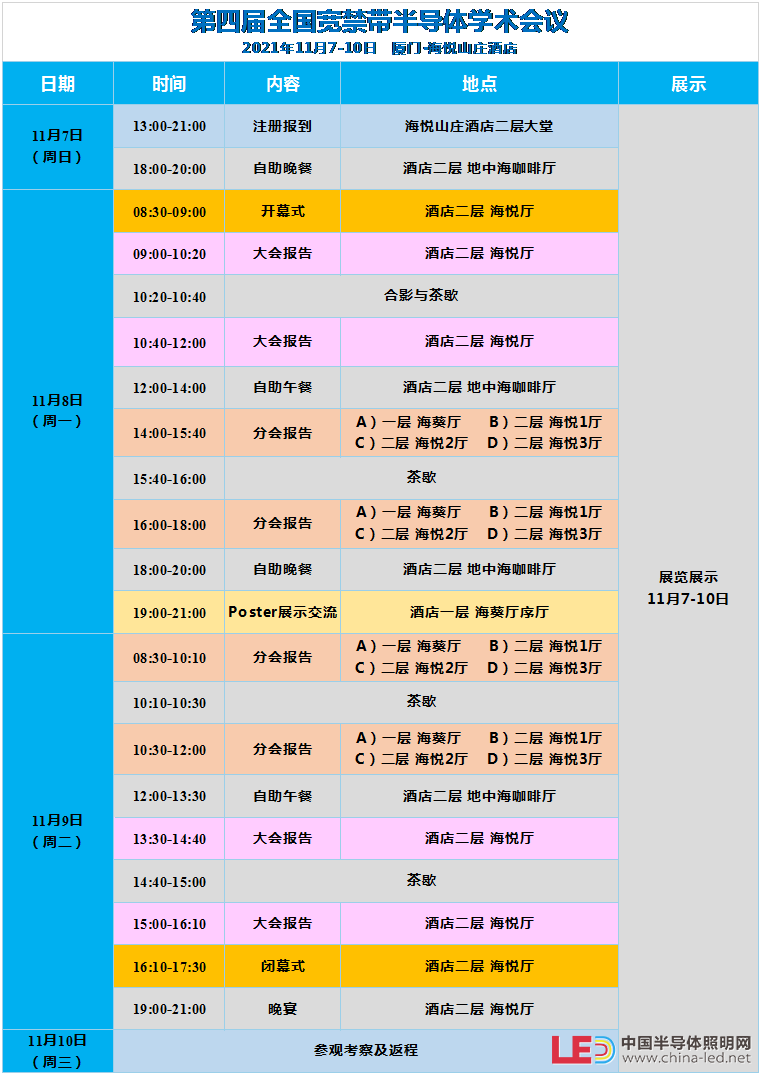 最新日程图